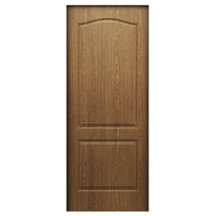 /Дверное полотно Палитра ДГ 80 Темный дуб, пленка с финиш-эффектом