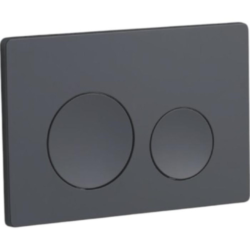 Кнопка смыва для инсталляции EVA GOLD 400 круг, оружейная сталь 03