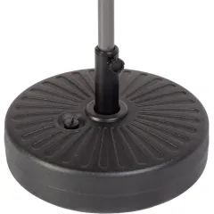 Зонт садовый 270*270см бордовый с подставкой 51*12*51см (502006)