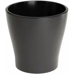 Горшок для цветов ЛЕЯ двойной графит 5л М8834 (278994)