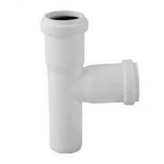 Тройник кан. БЕЛЫЙ РТП ф 50/50х90°