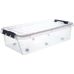 Контейнер хозяйственный 35 л на колесах Полимербыт Профи С79700