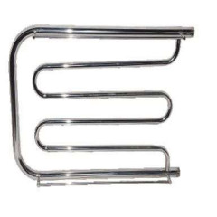 Полотенцесушитель нерж. AQUATER Фокстрот-ПМ 500/600 с полкой (Базовая+крепеж)