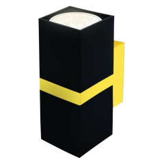 Светильник настенный AMBRELLA FW246/2 GU10*2 черный/золото