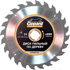 Диск пильный GEPARD 255х32/20z24(GP0904-24)