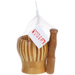 Ступка с пестиком VETTA 10,5x10 см, бамбук (884-487)