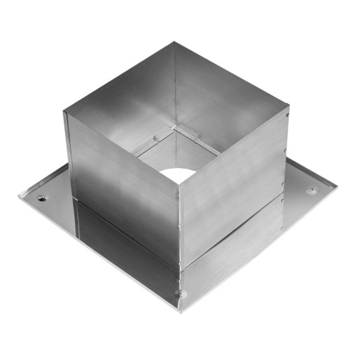 Дымоход ППУ 0,5мм Ф200 составная нержавеющая сталь (Феррум)