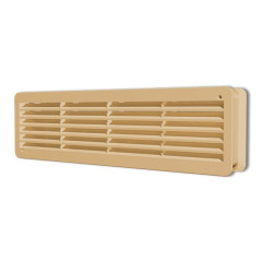Решетка пластмассовая переточная двухсторонняя 4409ДП беж.