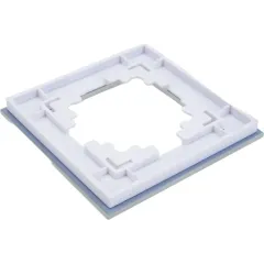 Рамка 1-пост Катрин стекло белый GFR00-7001-01