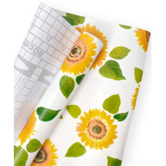 Пленка самоклеящаяся D&B 8м-45см 8115 (подсолнухи) (20)