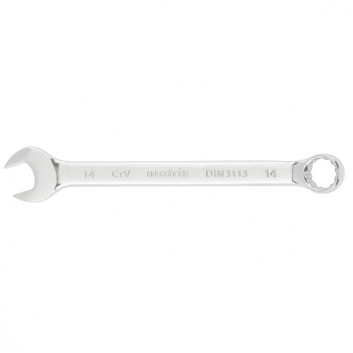 Ключ гаечный комб. MATRIX полированный хром 14мм, CrV (15158)