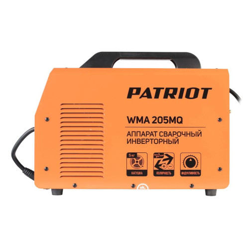 Аппарат сварочный  п/а PATRIOT WMA 205MQ (MIG/MAG/MMA) (*20)