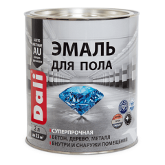 Эмаль для пола DALI серый 2 л