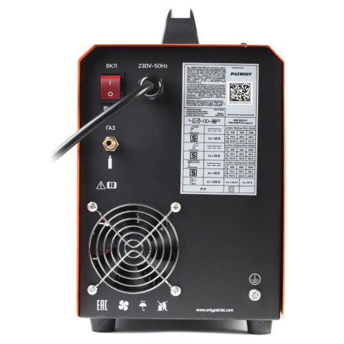 Аппарат сварочный  п/а PATRIOT WMA 175M (MIG/MAG/MMA) (*20)