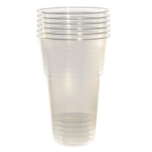 Стакан 500мл одноразовый прозрачный 6шт (198167)
