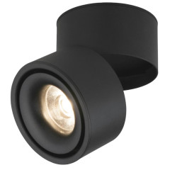 Светильник накладной ES DLR031 15W 4200K черный/матовый