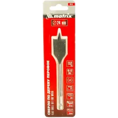 Сверло по дереву перовое MATRIX 24мм (70415)