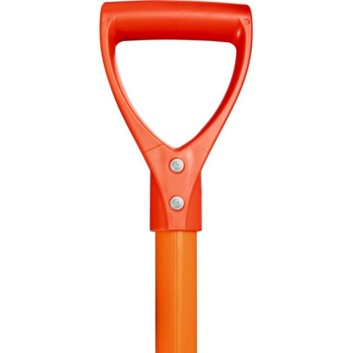 Лопата снеговая ЭТАЛОН AUTO2 поликорбонатная 225х340х880 (GPLP003 AUTO2)