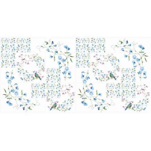 Панель ПВХ  Artdekart Мозаика 955*480*0,3 ВЕСЕННИЕ МОТИВЫ (10)