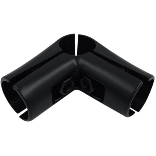 ДЖОКЕР Соединитель 3-х труб угловой UNO 004 (GMF) черный(КА-1065825)