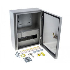 Корпус металлический ЩУРн-1/12з-0 74 У2 IP54 (395х310х165) IEK MKM22-N-12-54-Z (469221)
