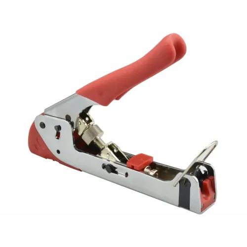 Инструмент обжимной Mediaflex HT-H518G для разъемов F, BNC, RCA