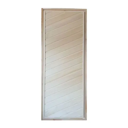 Дверь банная глухая 70*190 (сорт В) Косая(*8)