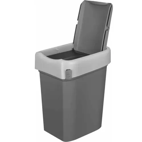 Контейнер для мусора SMART BIN серый 25л (845519)