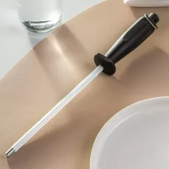 Мусат для заточки ножей, нержавеющая сталь 30см (503064)