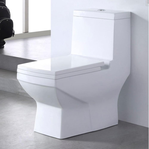 Унитаз-монолит EVA GOLD SM9006А сиденье ПП, с гофрой и гибкой подводкой