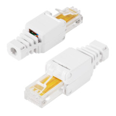 Вилка RJ-45 быстрозажимной ручной Rexant 05-1051