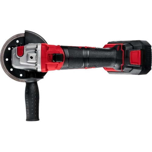 Акк Машина углошлифовальная ЗУБР УШМ-18-125-41, 18В, 1 АКБ (4Ач), в кейсе