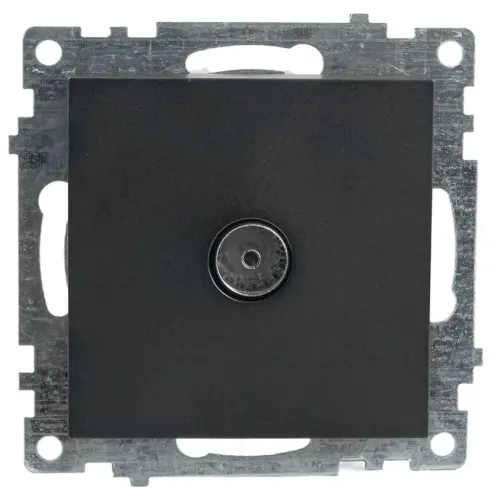 Розетка TV Катрин черный GLS00-7108-05