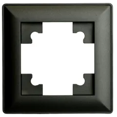 Рамка 1-пост Катрин черный PFR00-7001-05