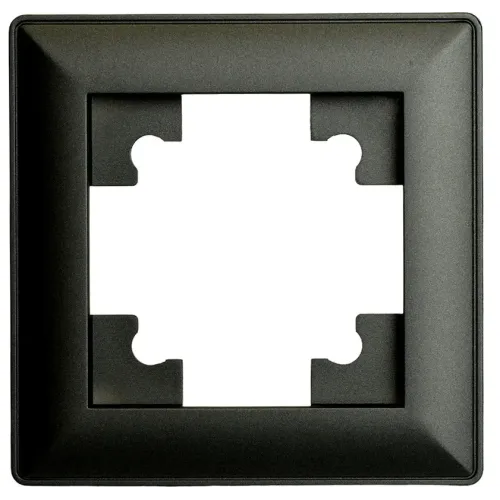 Рамка 1-пост Катрин черный PFR00-7001-05