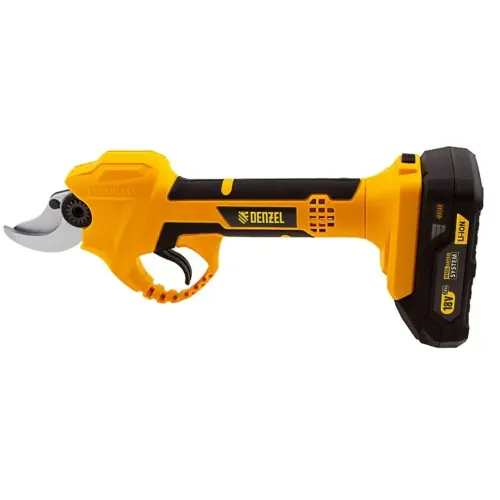 Ножницы-секатор АКБ DENZEL CP-30, 18В Li-Ion (59435) (*10)