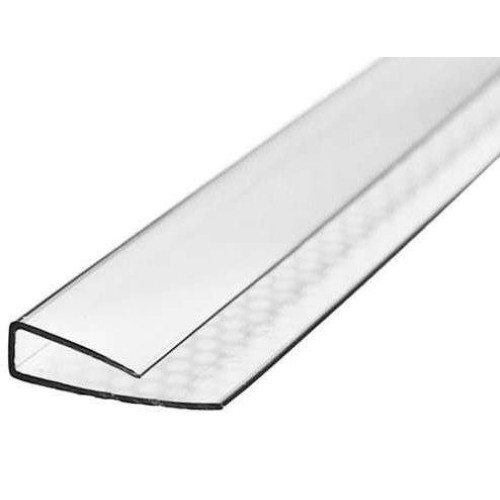 Поликарбонат сот. U-профиль 10мм, 2.1м прозрачный