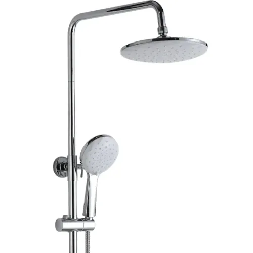 Душевая стойка FRAP F2441 белый/хром