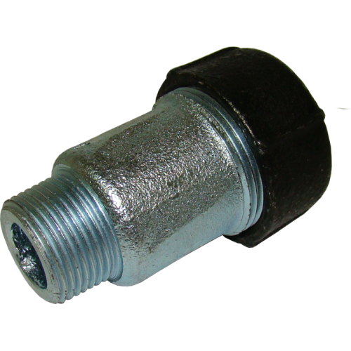 Муфта стальная обжимная GEBO нар. резьба ф 25х1