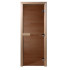 Дверь банная DoorWood 70*180 Бронза(*8)
