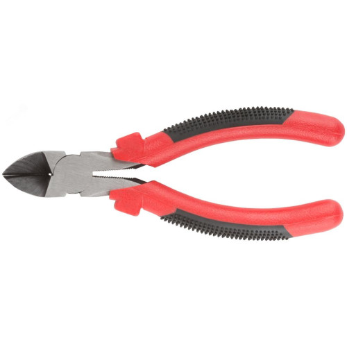 Бокорезы FIT Стандарт 165 мм красно-черная ручка, полированная сталь (48016)