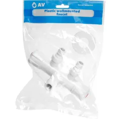 Кран водоразборный смесительный AV Engineering пластиковый, настенный