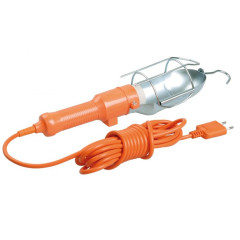 Светильник-переноска (ЛН) 5м Е27 230В IP20 метал. реш.+ выкл.