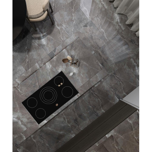Плитка керамогранит 600*600 ARCADIA Pulpis Nero (за м2) 1,44м2 в уп.