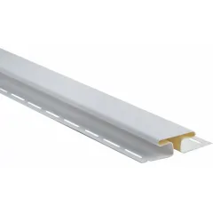 АЛЬТА планка к сайдингу Аляска СОЕДИНИТЕЛЬНАЯ СНОУ 3 м