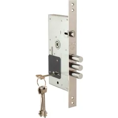 /Замок врезной б/руч. KALE ЗВ-252/RL никель 4кл (тех. компл.)(15084)