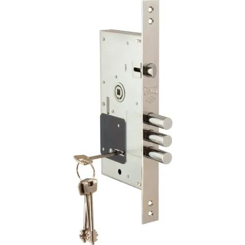 /Замок врезной б/руч. KALE ЗВ-252/RL никель 4кл (тех. компл.)(15084)