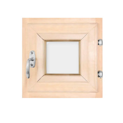 Окно DoorWood 30*30см стеклопакет (липа-осина)