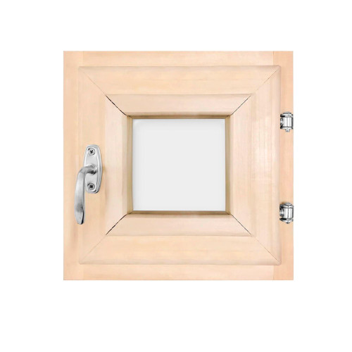 Окно DoorWood 30*30см стеклопакет (липа-осина)