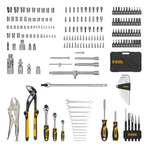 Набор инструментов DENZEL 232 пр. 1/2
